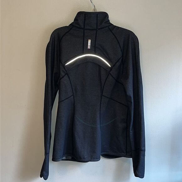 EXCELLENT CONDITION WOMEN’S MEDIUM ZELLA DENIM BLUE FULL ZIP REFLECTIVE JACKET - Picture 1 of 7